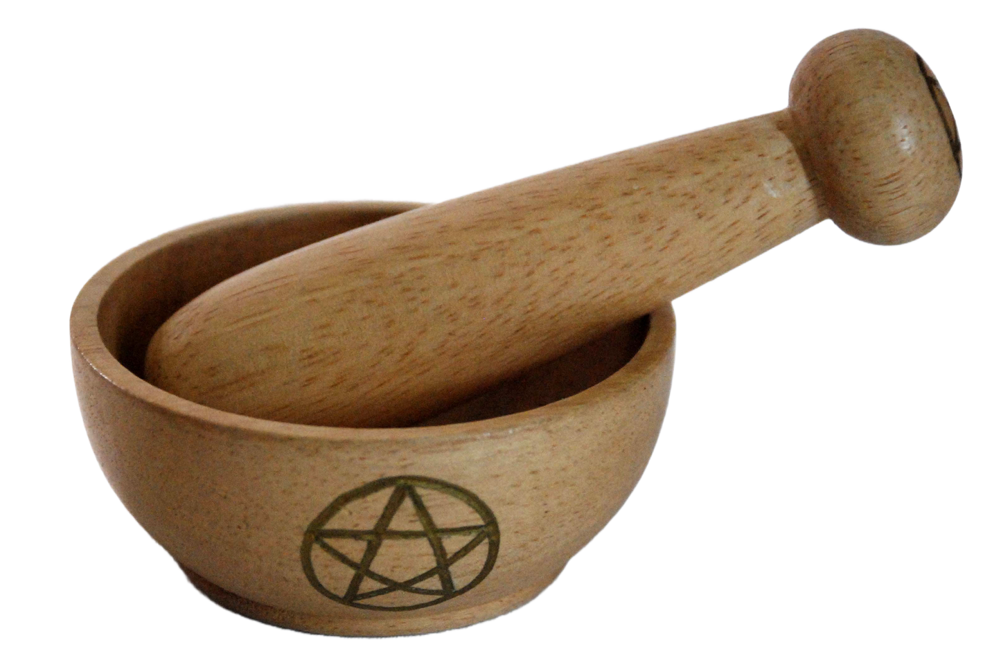 Pentagram mortar and pestle set