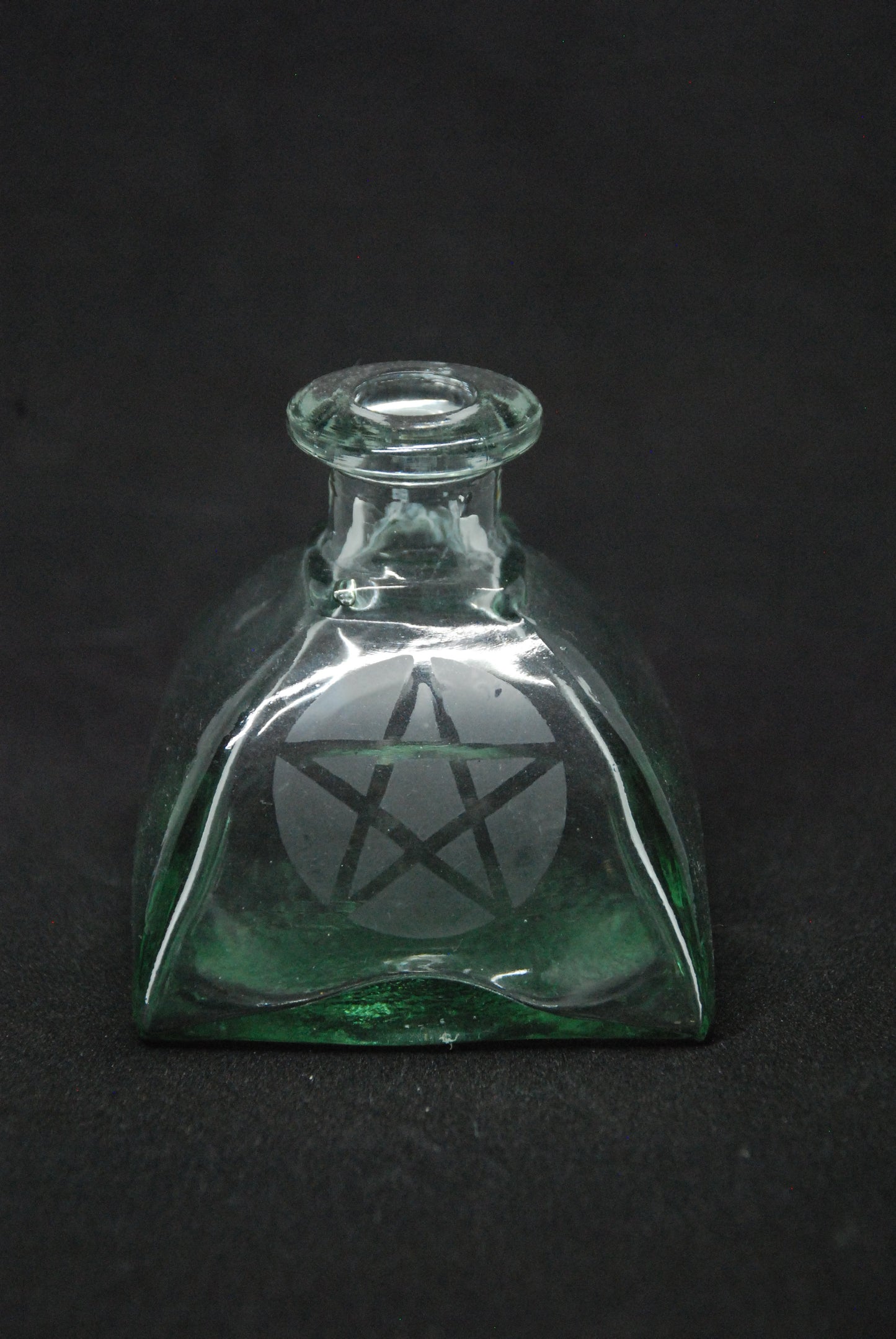 triangular bottle